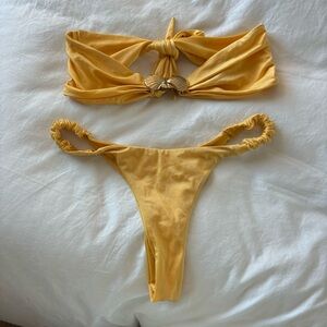 Sommer Swim Yellow Bathing Suit